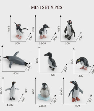 Mini Dieren Figuren Set: Oceaan & Zeeleven Speelgoed voor Kinderen