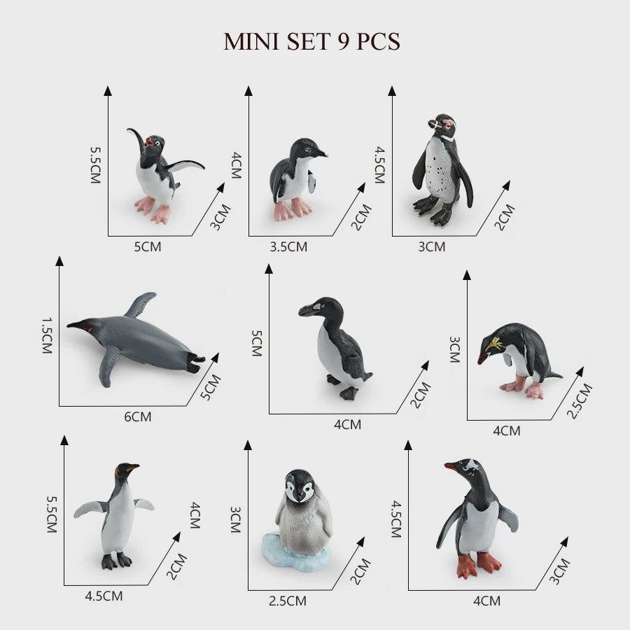 Mini Dieren Figuren Set: Oceaan & Zeeleven Speelgoed voor Kinderen