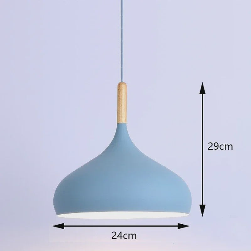 Kleurrijke Retro Industriële Hanglamp - Vintage Stijl voor Keuken, Restaurant, Woonkamer & Meer