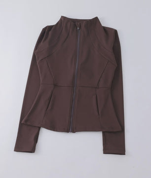 Dames Sportjack met Lange Mouwen - Windbreaker Stijl voor Running, Yoga & Workouts