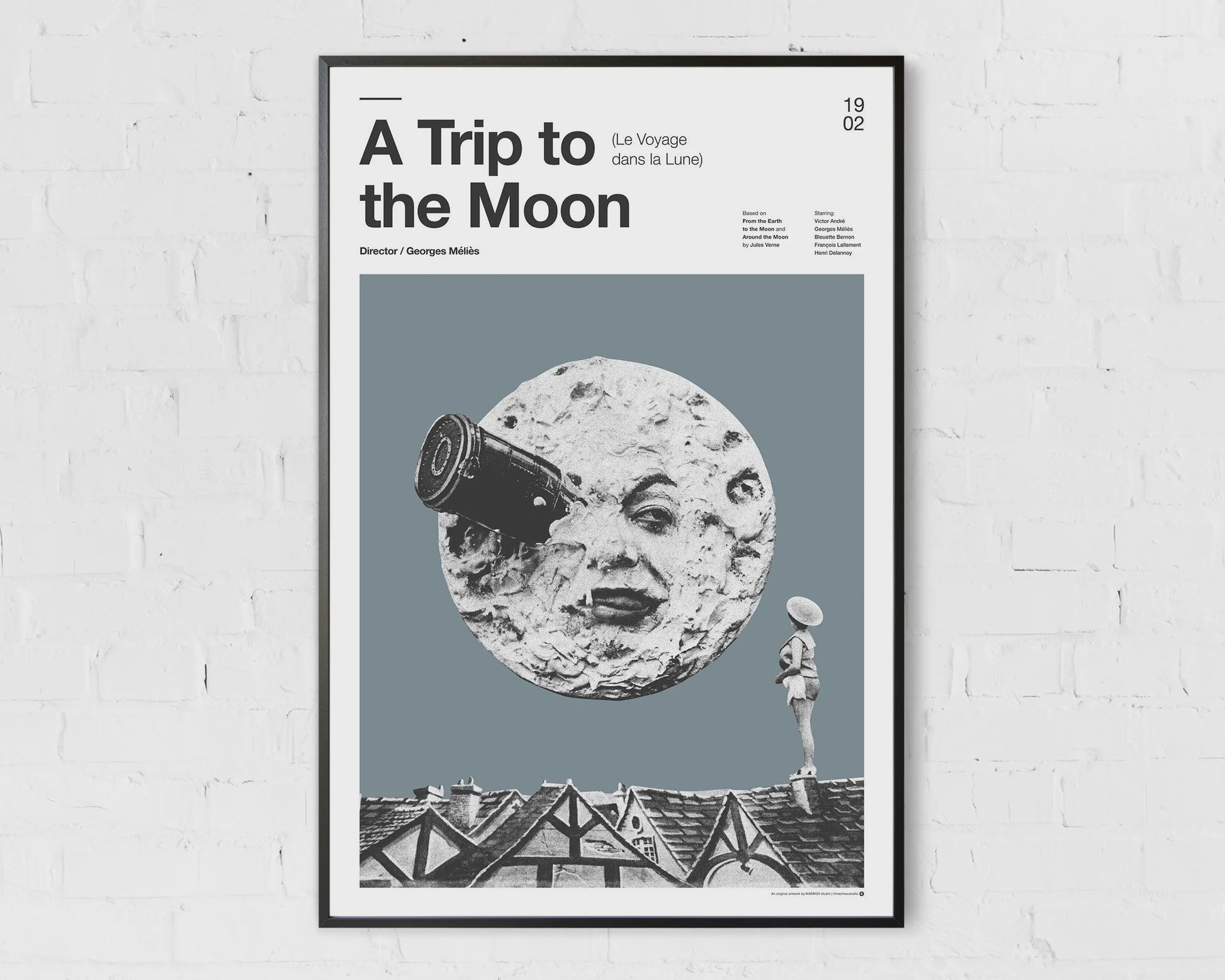 Moderne Canvas Poster: Iconische Films & Series voor Wanddecoratie