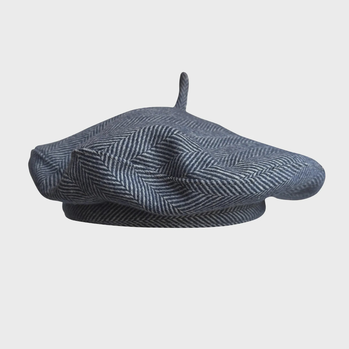 Stijlvolle Ruitjes Baret voor Dames - Retro Vliegende Schotel Hoed
