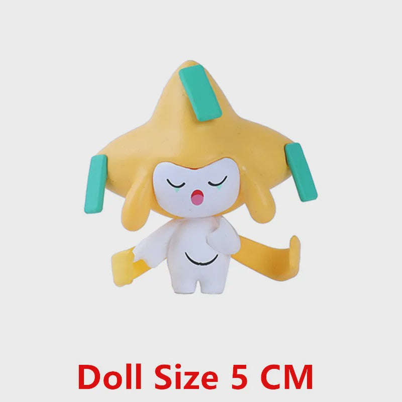 Pokemon Actiefiguren Set (4-9 cm) - Pikachu, Gengar, Eevee & meer - Cadeau & Verzamelen