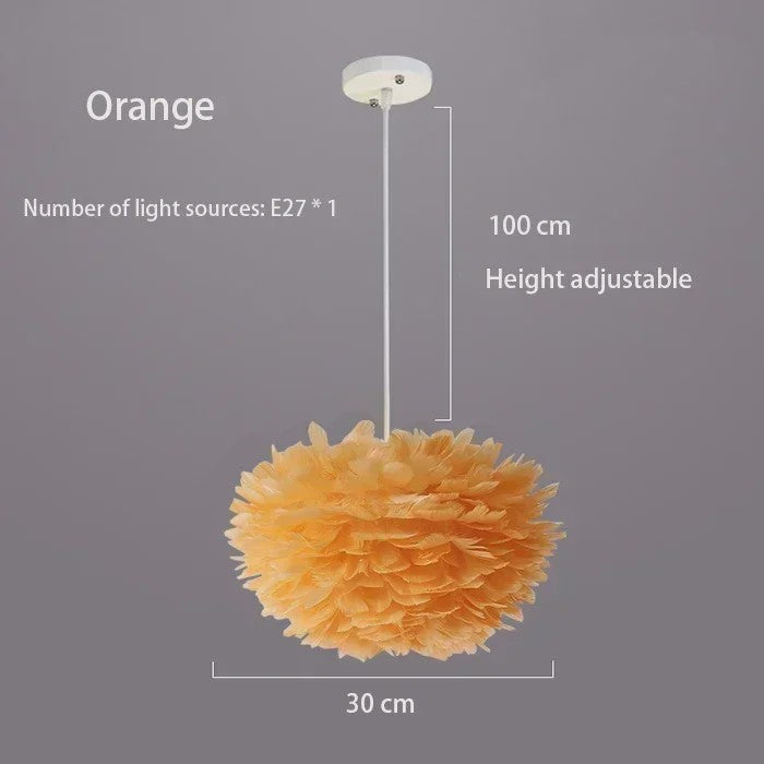 Nordic Veer Plafondlamp - Sfeervolle LED Hanglamp voor Woonkamer, Slaapkamer & Eetkamer