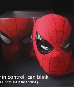 Miles Morales Spider-Man Masker met Bewegende Ogen - 1:1 Schaal Cosplay & Cadeau