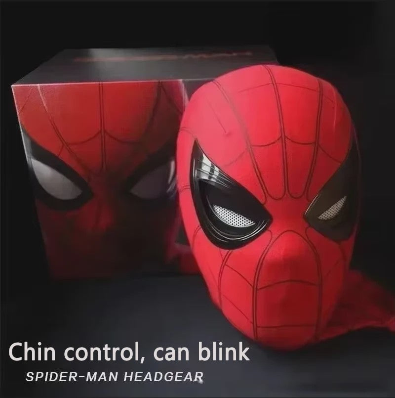 Miles Morales Spider-Man Masker met Bewegende Ogen - 1:1 Schaal Cosplay & Cadeau