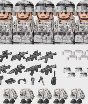 Bouwstenen Militaire Special Forces Commando Figuren met Wapens