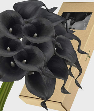 Real Touch Kunst Calla Lelies - Bruidsboeket & Bloemstukken (15 stuks)
