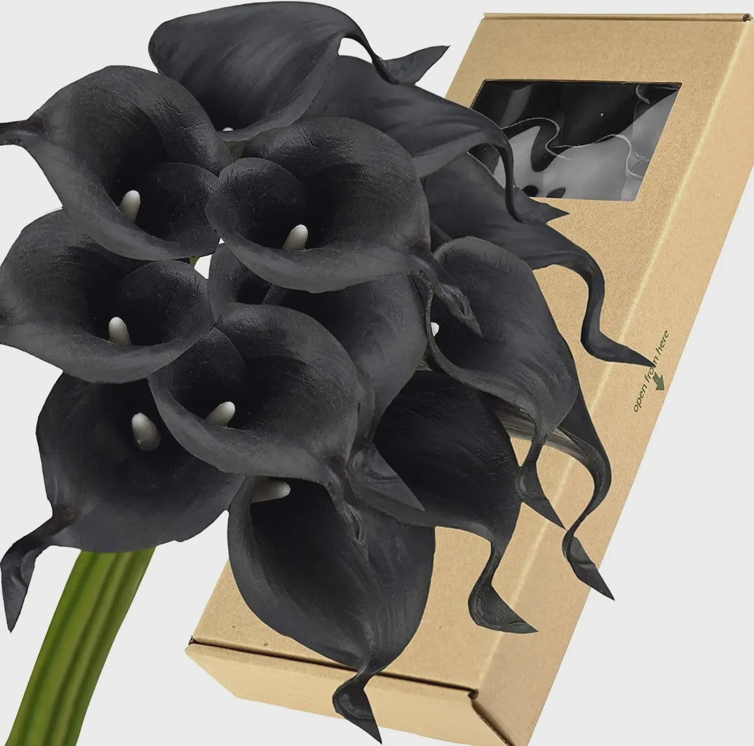 Real Touch Kunst Calla Lelies - Bruidsboeket & Bloemstukken (15 stuks)