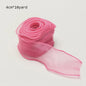 Luxe Chiffon & Organza Lint - Perfect voor Knutselen, Cadeauverpakking & Bruiloftsdecoratie