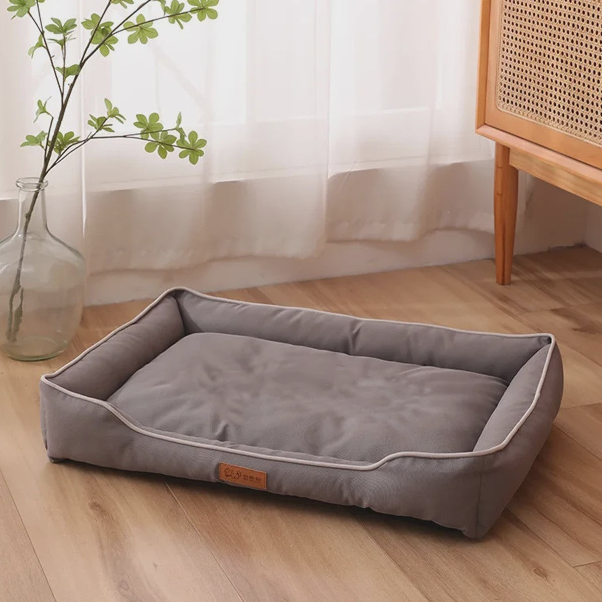 Luxe Vierkante Hondenkussen - Waterdicht & Bite-Resistant - Comfortabel voor Grote Honden en Katten