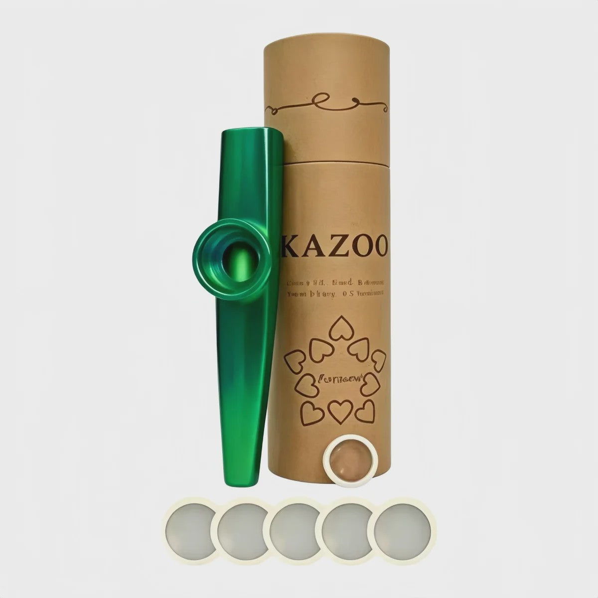 Miwayer Kazoo Set: 7 Kleuren Muziek Kazoo met Extra Membranen - Leer Snel Muziek Maken
