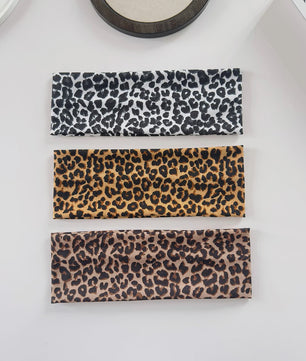 Elastische Dames Haarband met Panterprint - Stijlvol & Comfortabel voor Sport, Yoga en Dagelijks Gebruik