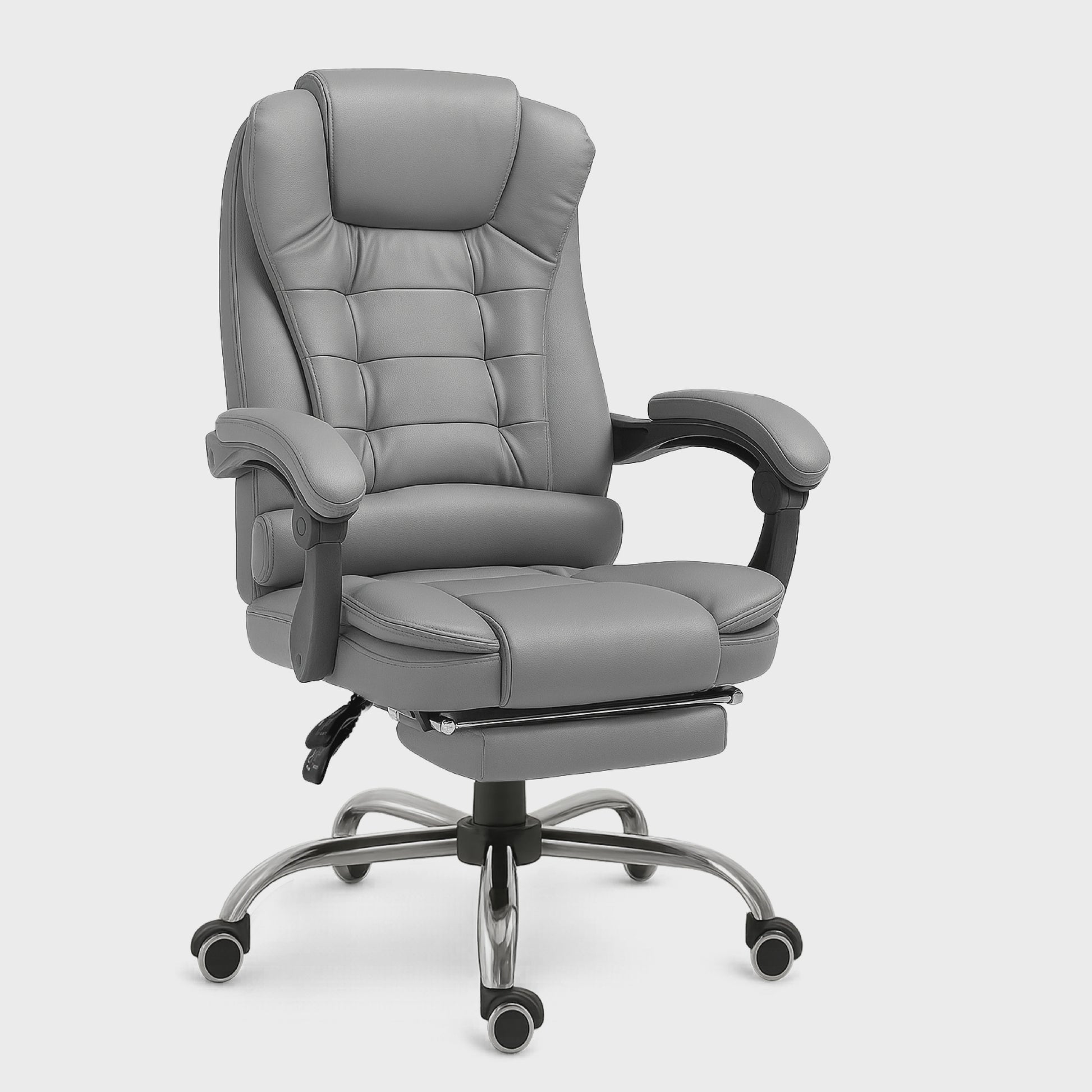 Ergonomische Bureaustoel met Voetensteun - Verstelbaar en Comfortabel