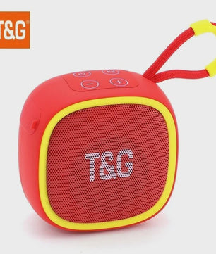 Draagbare Bluetooth Speaker met Subwoofer, FM Radio & AUX - Outdoor Muziek Box