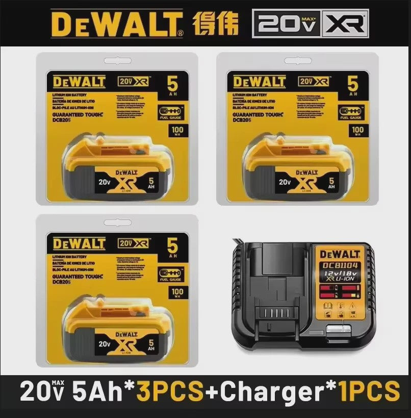 DeWalt 20V MAX XR 6.0Ah Lithium Accu - DCB206 - Snel Opladen