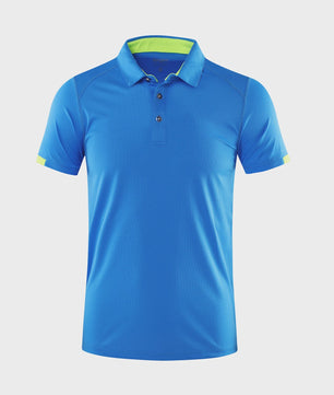Ademend Sneldrogend Poloshirt met Korte Mouwen - Sport & Casual - 8 Kleuren