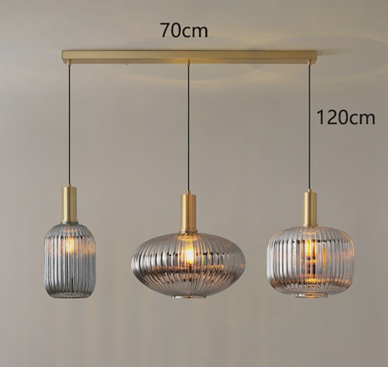 Moderne Glazen Hanglamp voor Eetkamer - Stijlvolle Plafondlamp