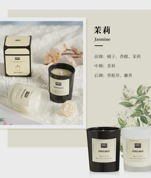 Geurkaars met Plantenextract - Aromatherapie & Luchtzuivering voor Huis en Slaapkamer