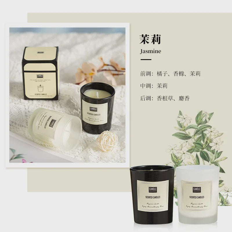 Geurkaars met Plantenextract - Aromatherapie & Luchtzuivering voor Huis en Slaapkamer