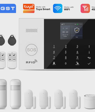 Slimme Alarmset met WiFi, GSM & Tuya Compatibiliteit - Inclusief Deursensor