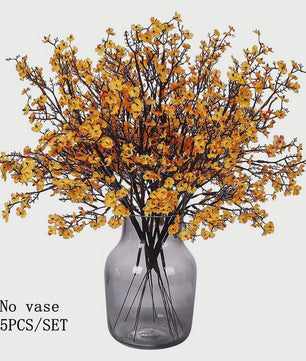 5x Kunstbloemen 'Sterrenhemel' - Decoratieve Takken voor Binnen & Buiten
