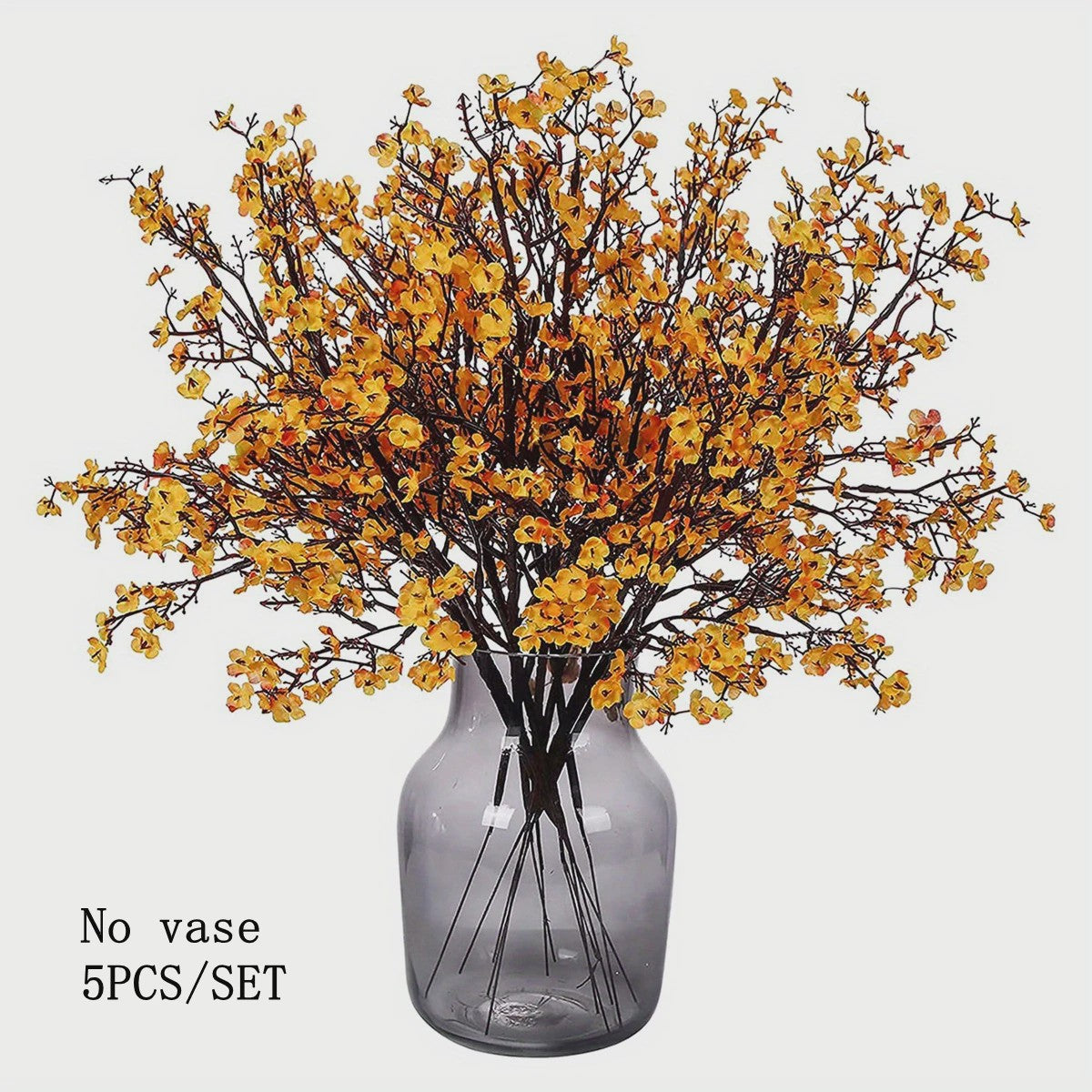 5x Kunstbloemen 'Sterrenhemel' - Decoratieve Takken voor Binnen & Buiten