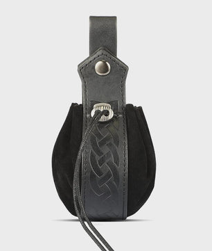 Middeleeuwse Cosplay Lederen Riem met Tas en Decoratieve Sleutels - Renaissance & Halloween Accessoire