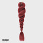 Ombre Jumbo Synthetisch Vlecht Haar - 2-Tone Kleuren voor DIY Kapsels