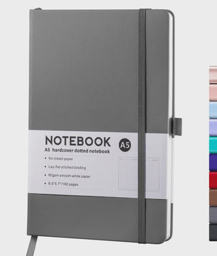 Hardcover A5/A6 Notitieboek met Elastische Band - PU Leer Dagboek