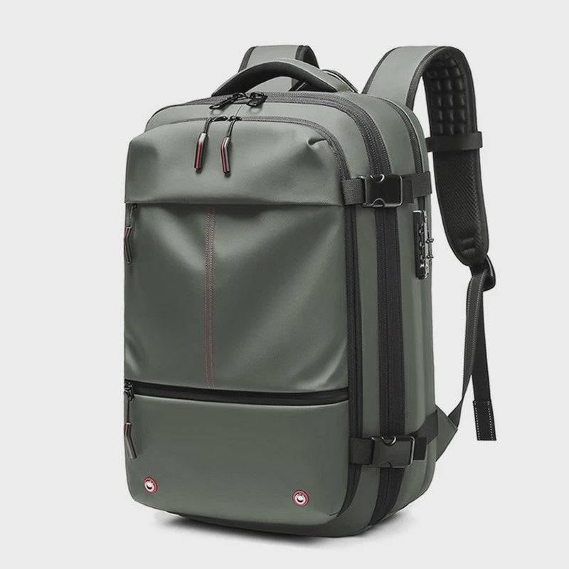 Ruime 17 Inch Laptop Backpack met Vacuümcompressie & Uitbreidbaar Ontwerp - Zaken, School & Outdoor