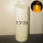 Set van 1-10 LED Kaarsen met Flakkerend Vlam Effect - Flameless Kaarsen voor Feestelijke Decoratie
