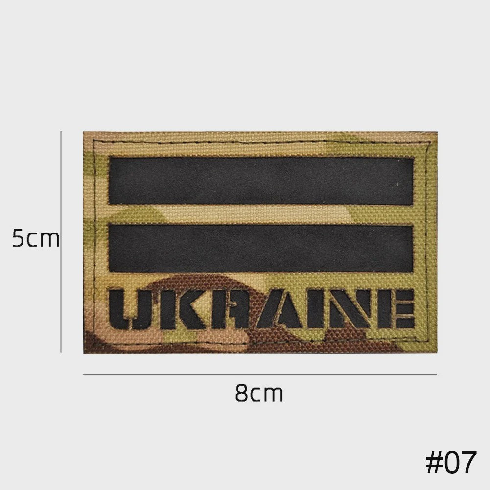 Ukraine Vlag Patches & Nationaal Embleem - Geborduurde Tactische Badges voor Kleding