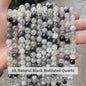 Natuurlijke Donkerrode Granaat Kralen Rond - 4-10mm - Sieraden Maken DIY Ketting Armband