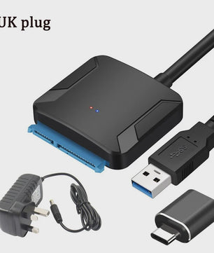 USB 3.0 naar SATA Adapter Kabel voor 2.5" en 3.5" HDD/SSD