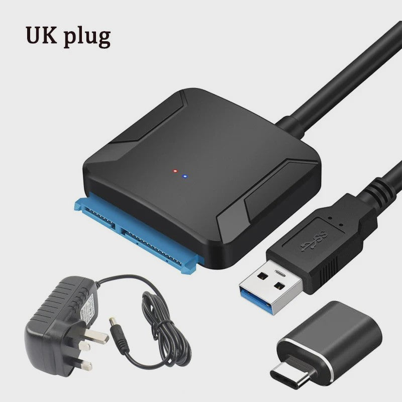 USB 3.0 naar SATA Adapter Kabel voor 2.5" en 3.5" HDD/SSD
