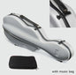 Carbon Fiber Vioolkoffer met Afneembare Tas - Dubbele Draagband & Slot