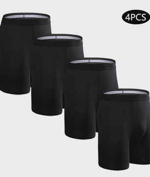 Lange Boxershorts voor Heren - Comfortabel Katoen & Plus Size Pasvorm