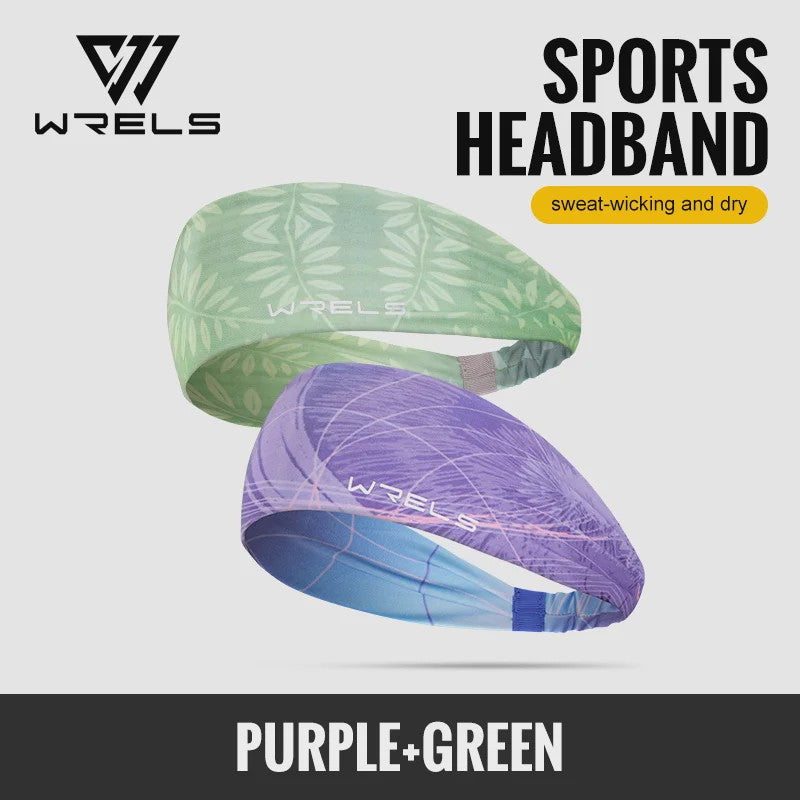 WRELS Sport Hoofdband - Vochtafvoerend & Ademend voor Dames en Heren