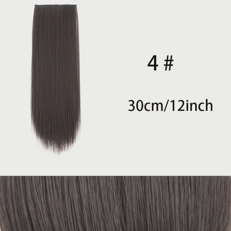 Naadloze Clip-in Haarstukken voor Volume: Synthetische Haarverlenging voor Dames