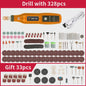 Draadloze Mini Rotary Tool: USB Oplaadbare Boor & Polijstmachine voor DIY Projecten