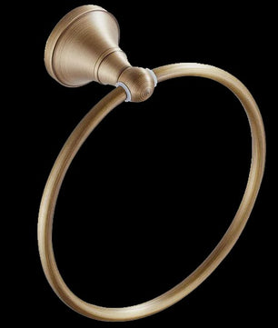 Luxe Massief Messing Badkamer Accessoires Set: Handdoekhouder, Toiletrolhouder, Ring & Haak