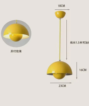 Moderne Design Hanglamp 'Bud' - 23cm - Meerdere Kleuren - Sfeervolle Verlichting