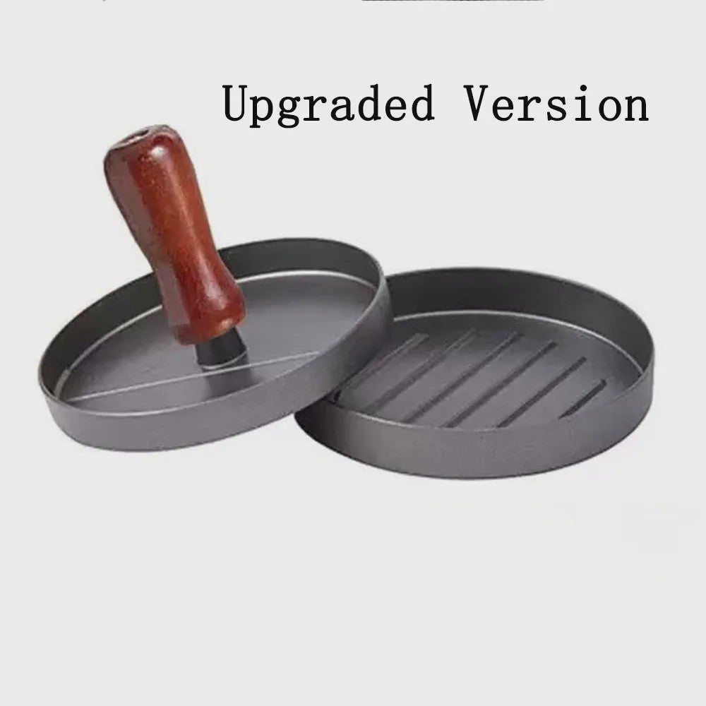 Aluminium Burgerpers voor Perfecte Hamburgers - Ideaal voor BBQ & Keuken