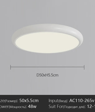 Moderne Scandinavische LED Plafondlamp - Stijlvol en Veelzijdig