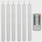 LED Flakkerende Taper Kaarsen 11 inch met Afstandsbediening - Sfeervol en Veilig