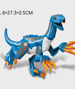 Grote Bouwblok Dinosaurus Speelgoed - Indominus Rex & Tyrannosaurus Rex Modellen