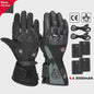 KEMIMOTO Verwarmde Motorhandschoenen - Waterdicht, Oplaadbaar & Warm voor de Winter