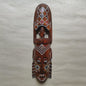 Handgesneden Afrikaans Houten Masker - Decoratieve Muurdecoratie met Tribale Kunst (50cm)