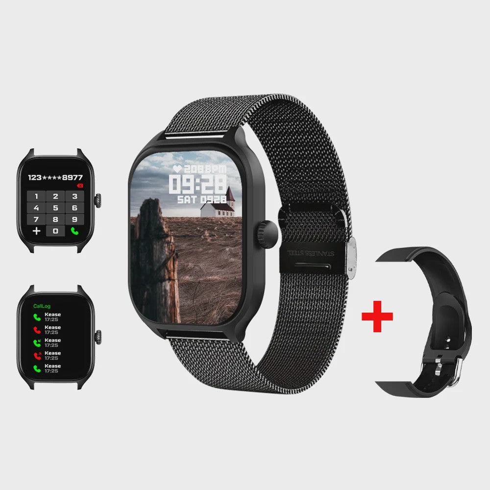 H9 Pro Max Smartwatch: Bellen, Gezondheid & Fitness Tracker met Kleurenscherm